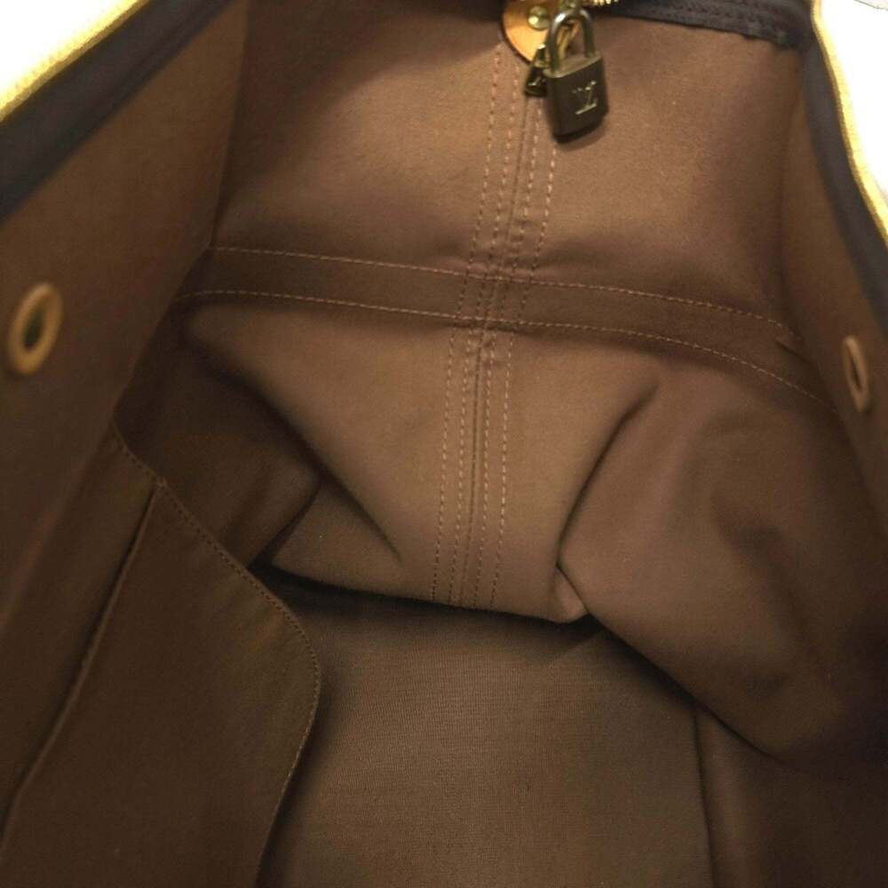 LOUIS VUITTON Authentic Brown Monogram Canvas Boston Bag - Picture 11 of 16